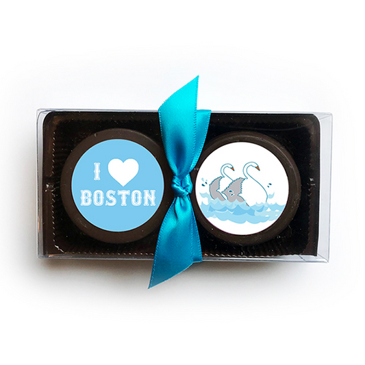 2-Pack Custom Logo Dipped Oreos