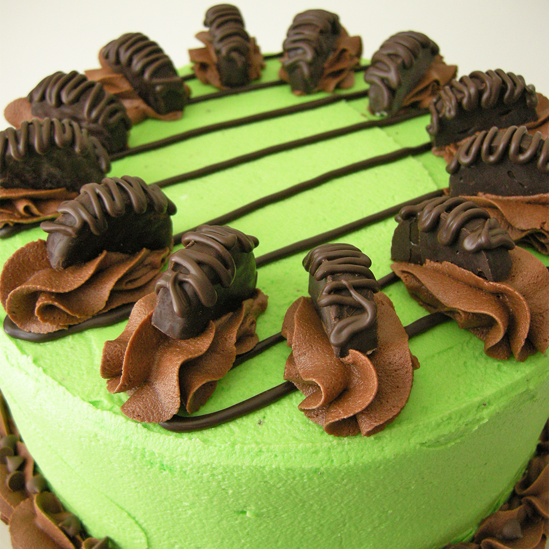 Chocolate Peppermint Patty Cake