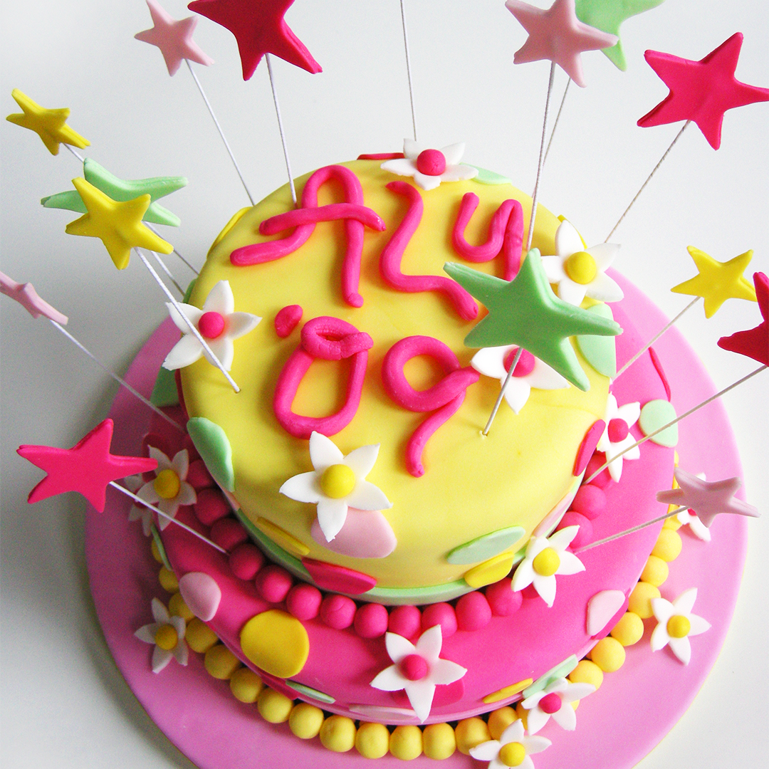 Stars & Polka Dot Cake
