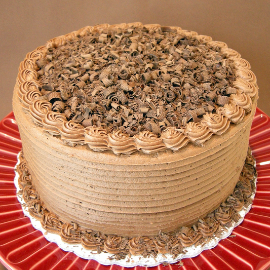 Chocolate Curls Cake