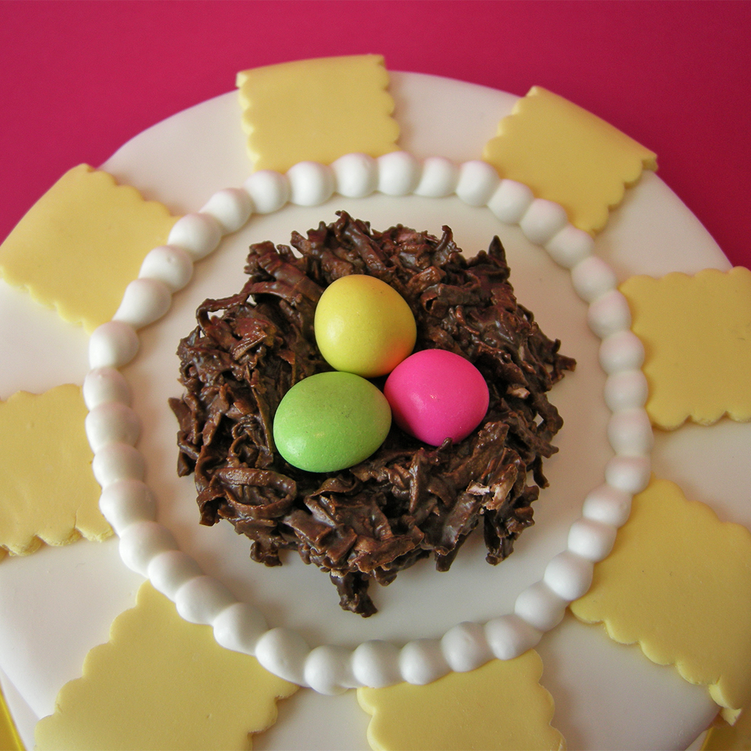 Spring Bird's Nest Cake
