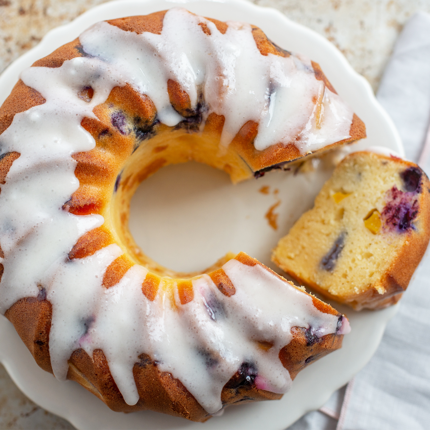 Blueberry Bundt Cake