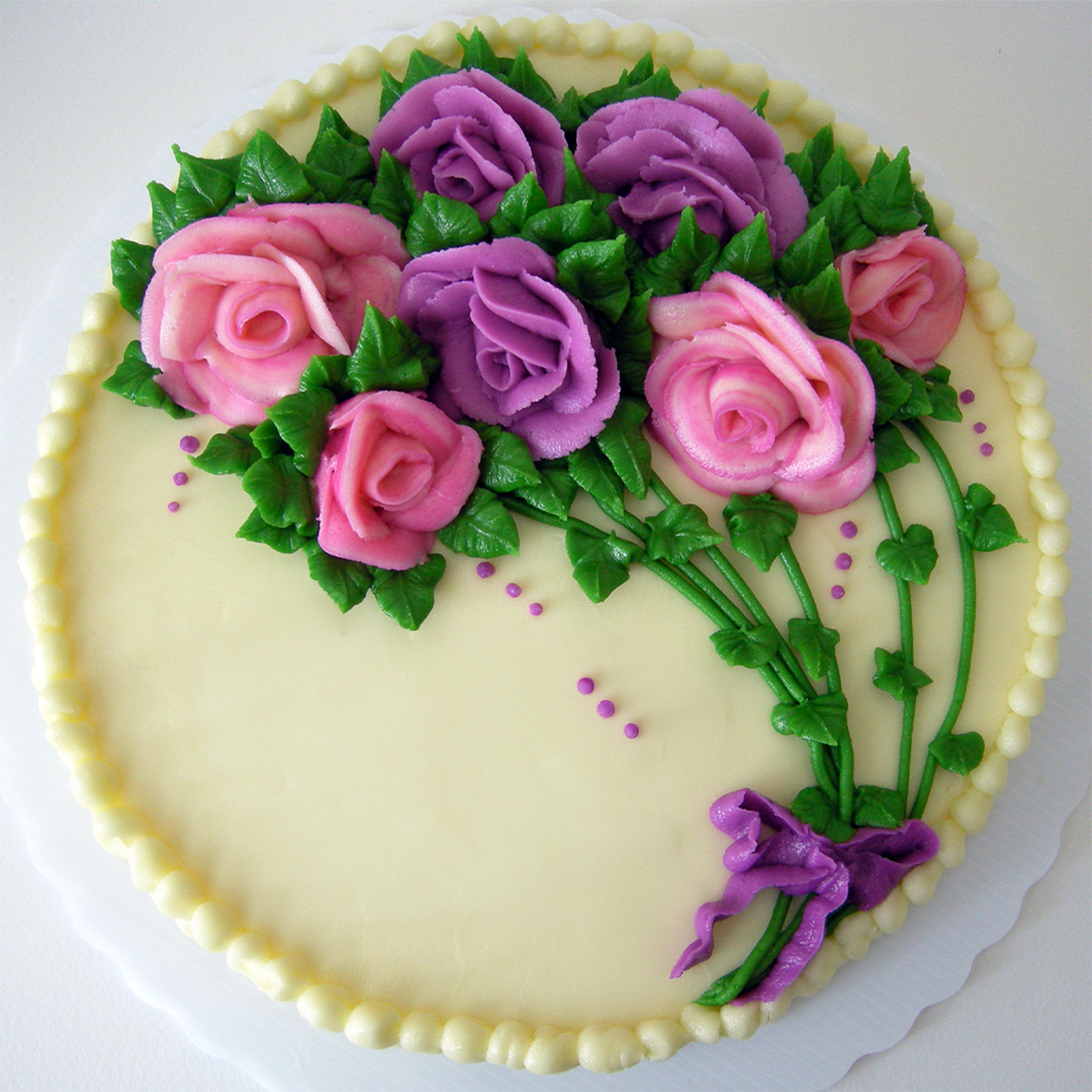 Pastel Petals Cake