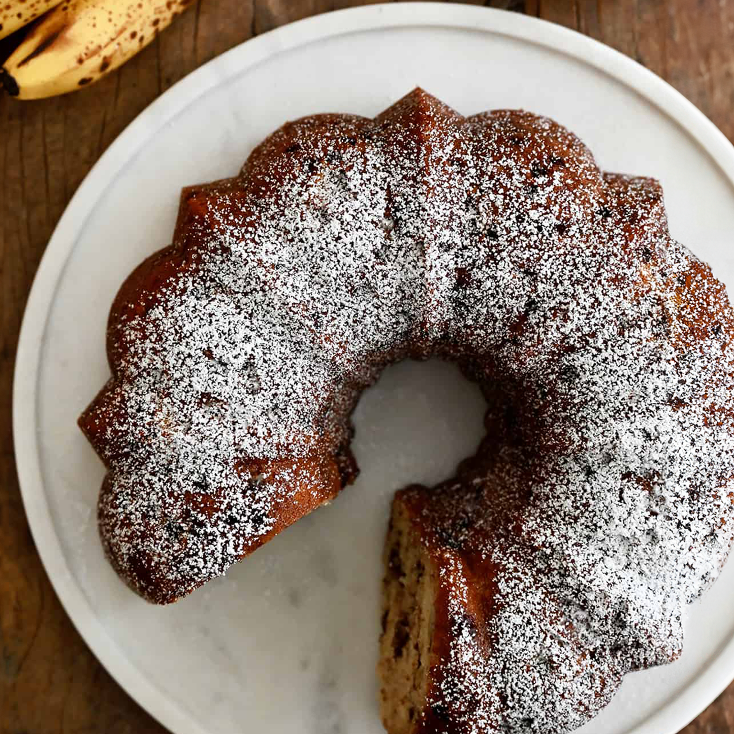 Banana Chocolate Chip Bundt Cake
