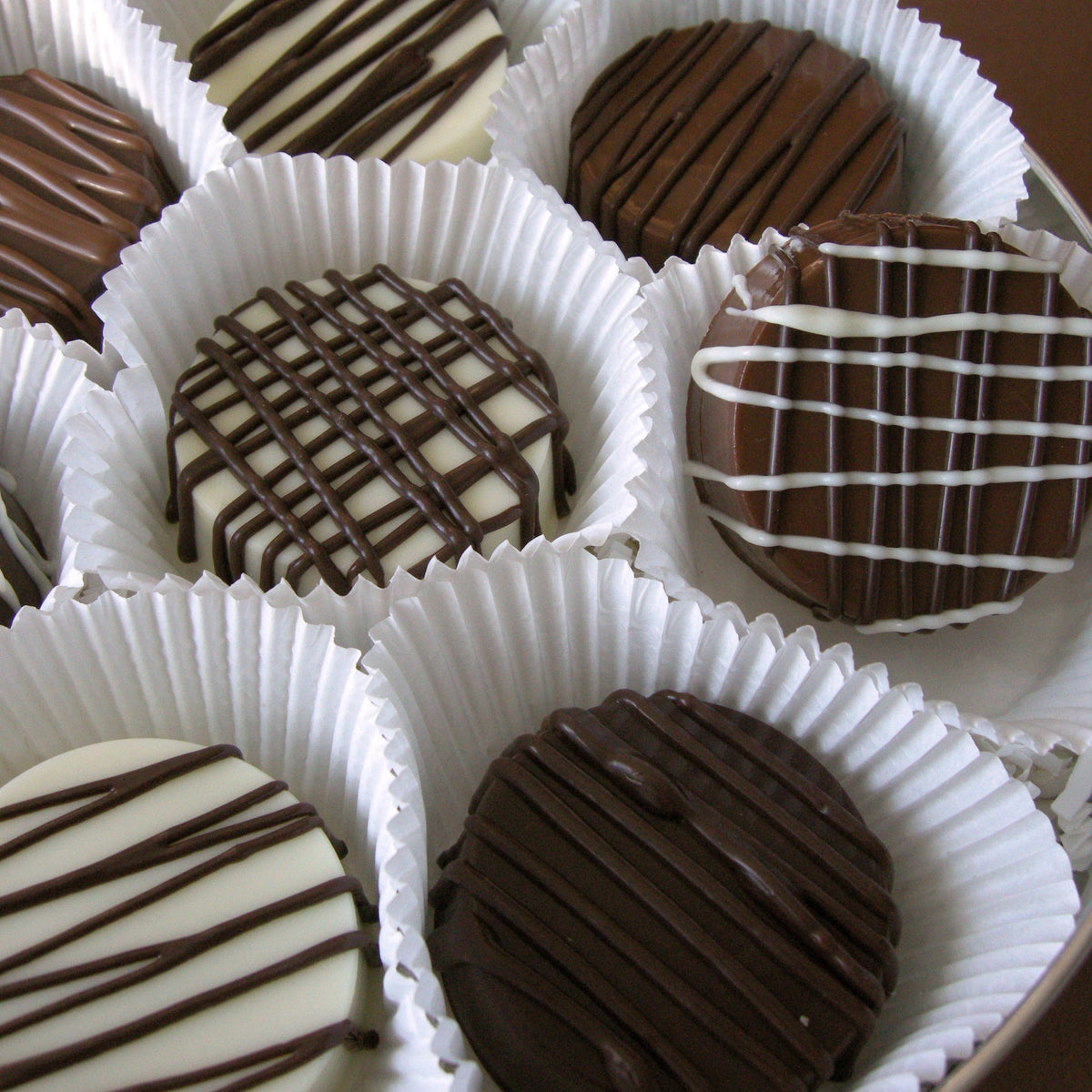 14-Pack Custom Logo Dipped Oreos Tin