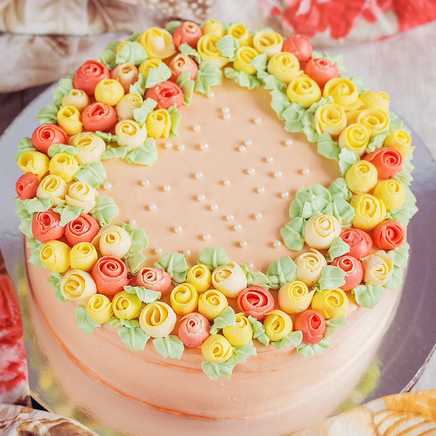 Rosebud Cake
