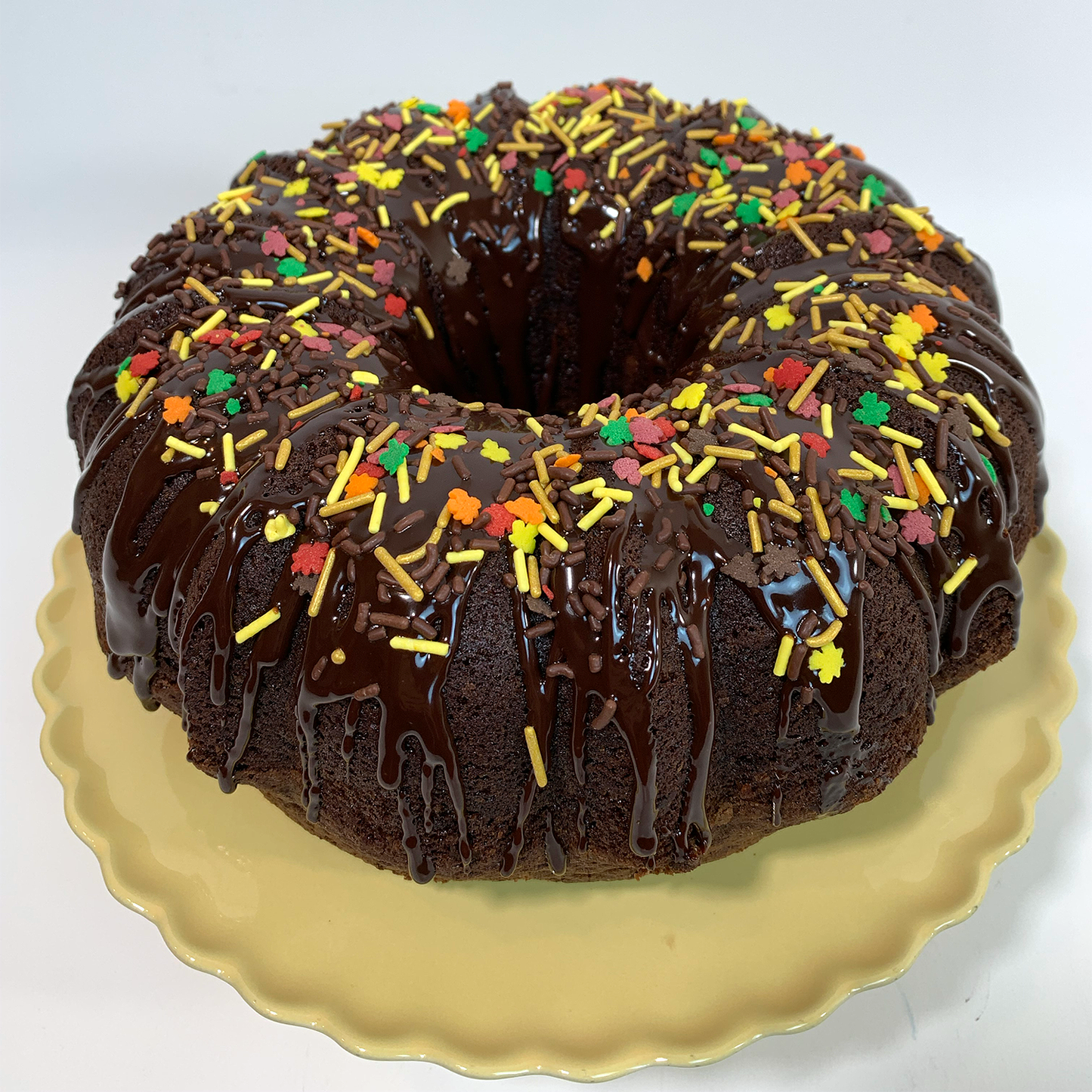 Chocolate Sprinkles Cake