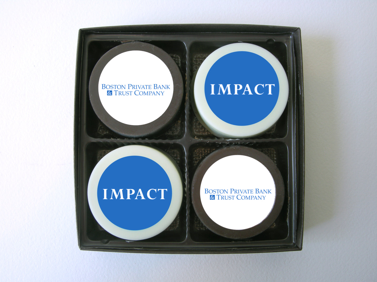 4-Pack Custom Logo Dipped Oreos