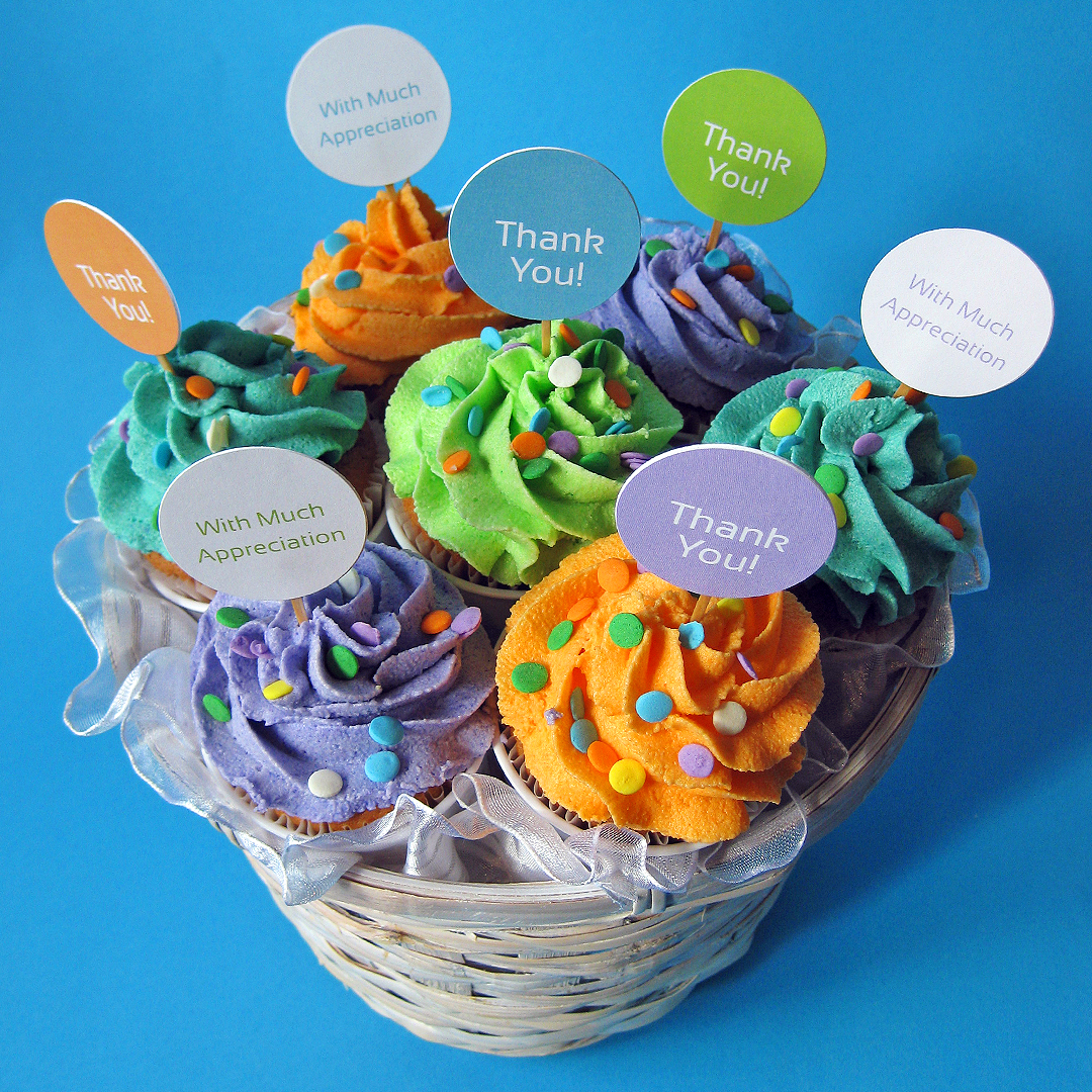 Signature Mini Kosher Cupcake Bouquet