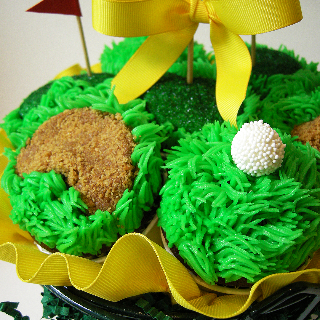 Golf Kosher Cupcake Bouquet (view 3)