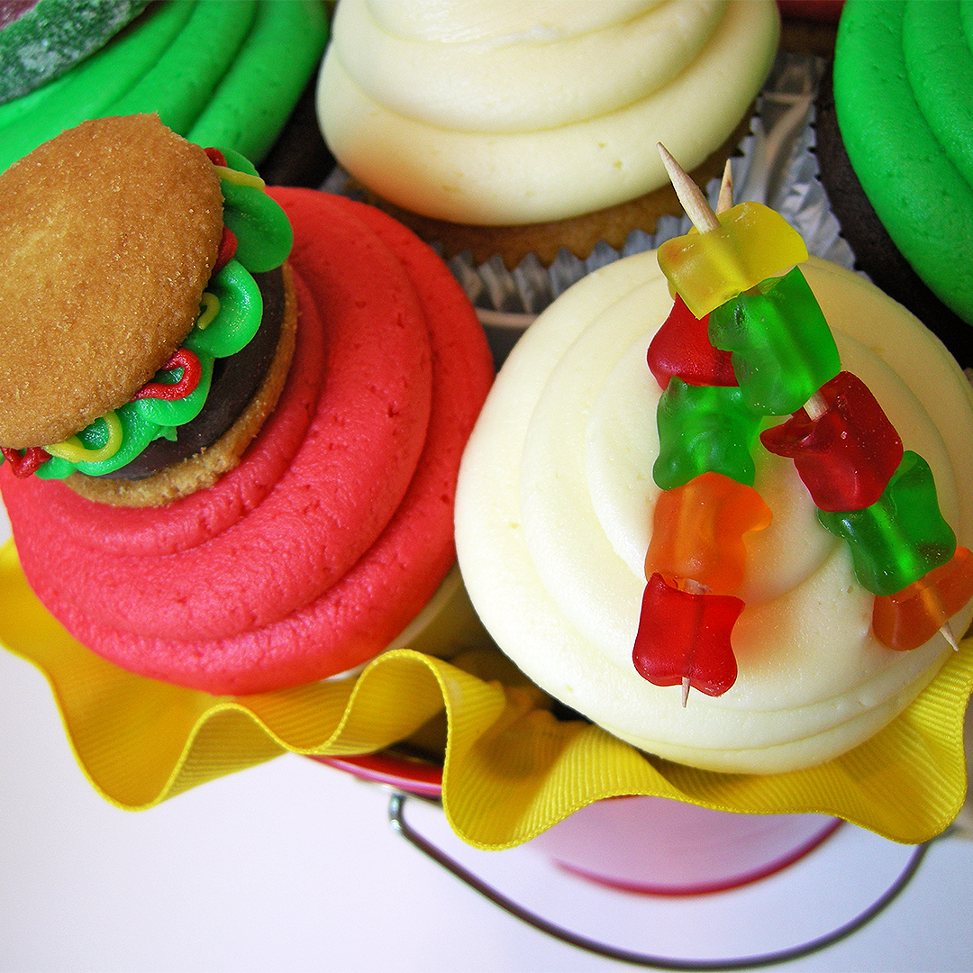 BBQ Kosher Cupcake Bouquet (view 4)