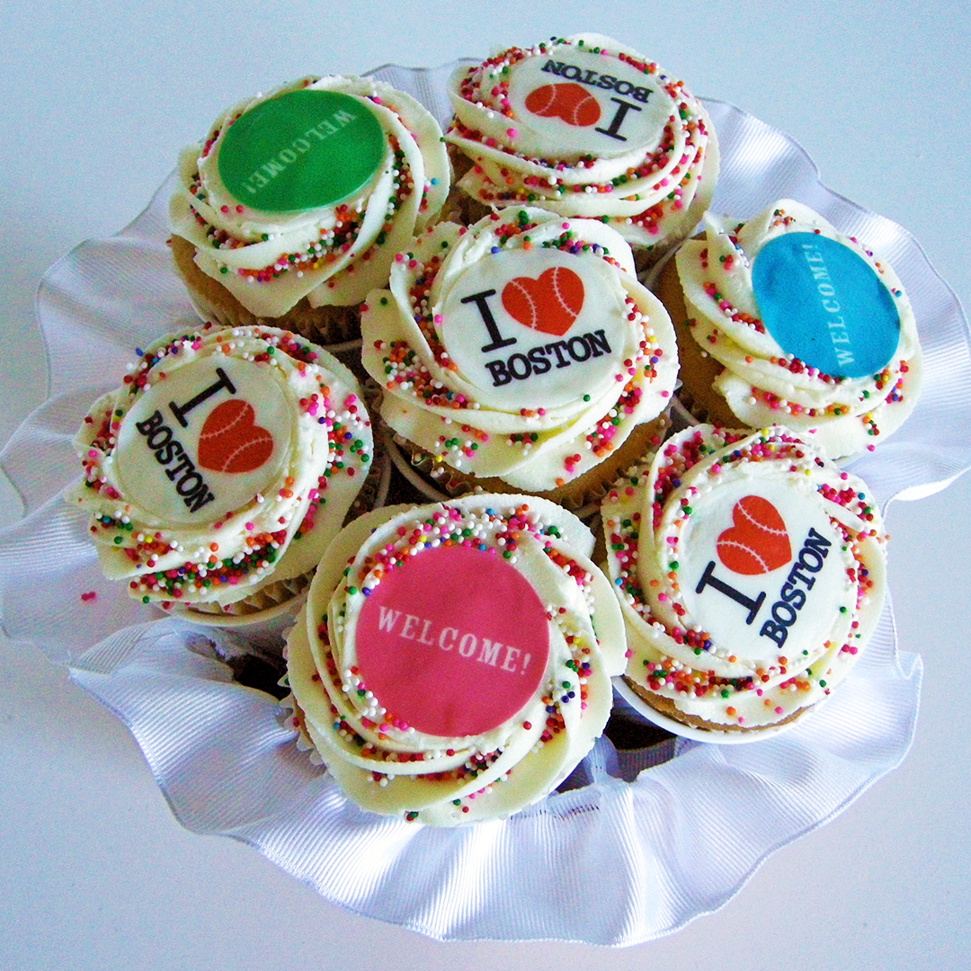Welcome To Boston Kosher Cupcake Bouquet (view 2)
