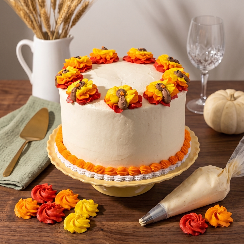 Harvest Turkey Cake