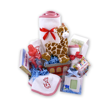 Load image into Gallery viewer, Noah’s Ark Baby Gift Basket