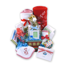 Load image into Gallery viewer, Noah’s Ark Baby Gift Basket