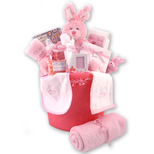 Load image into Gallery viewer, Little Bunny Baby Gift Basket