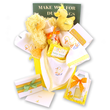 Load image into Gallery viewer, Make Way for Ducklings Baby Gift Basket