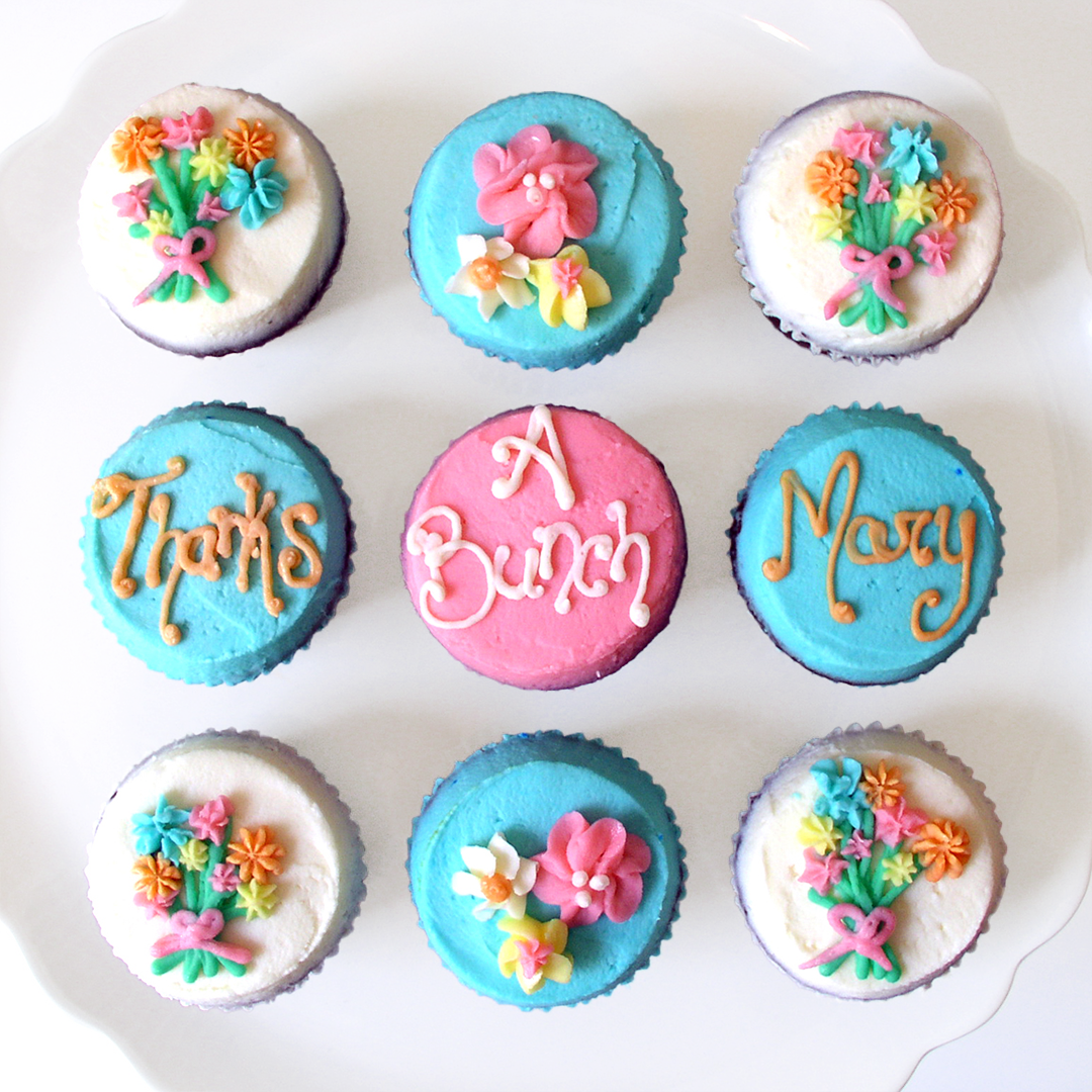 Regular and Mini Cupcakes