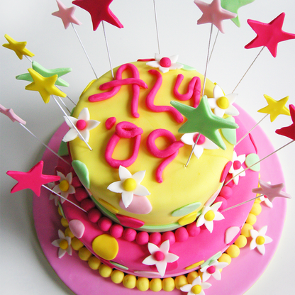 Stars & Polka Dot Cake