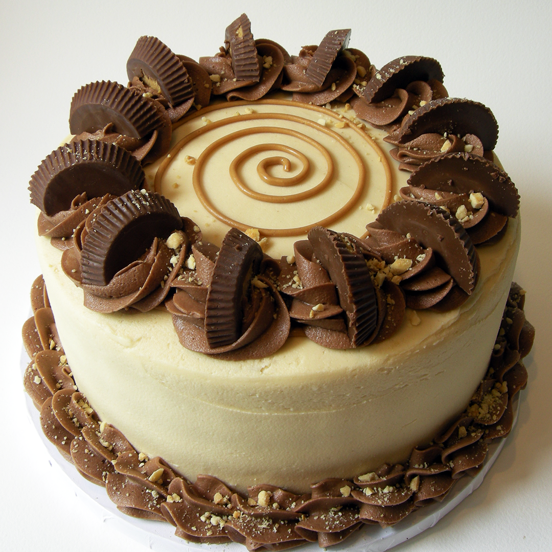 Chocolate Reese's Peanut Butter Cake