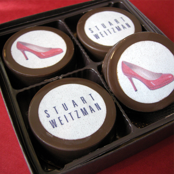 4-Pack Custom Logo Dipped Oreos
