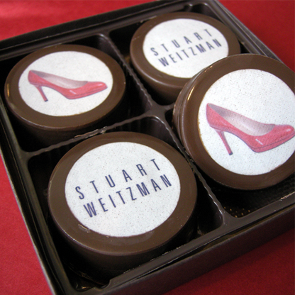 4-Pack Custom Logo Dipped Oreos