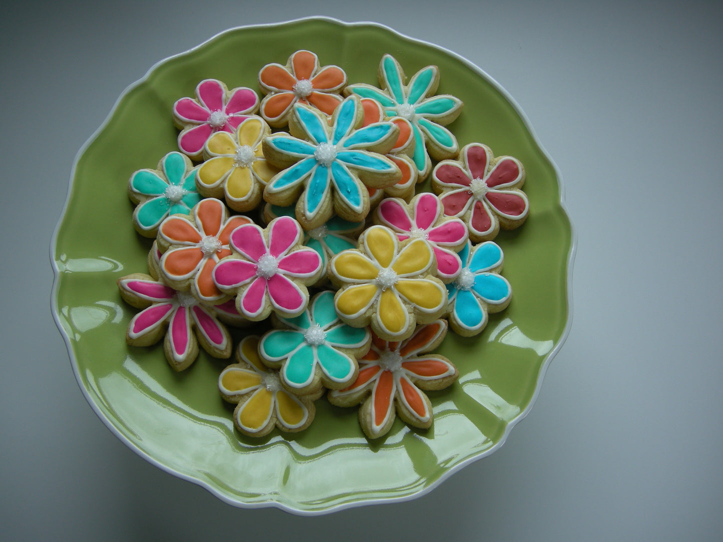 Spring Garden Decorated Sugar Cookies