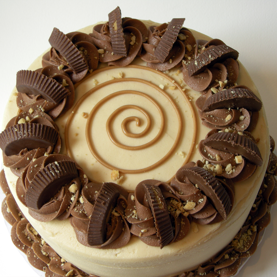 Chocolate Reese's Peanut Butter Cake