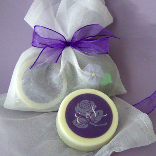 Organza-Wrapped Custom Dipped Oreos