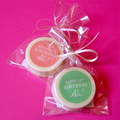 Cellophane-Wrapped Custom Dipped Oreos