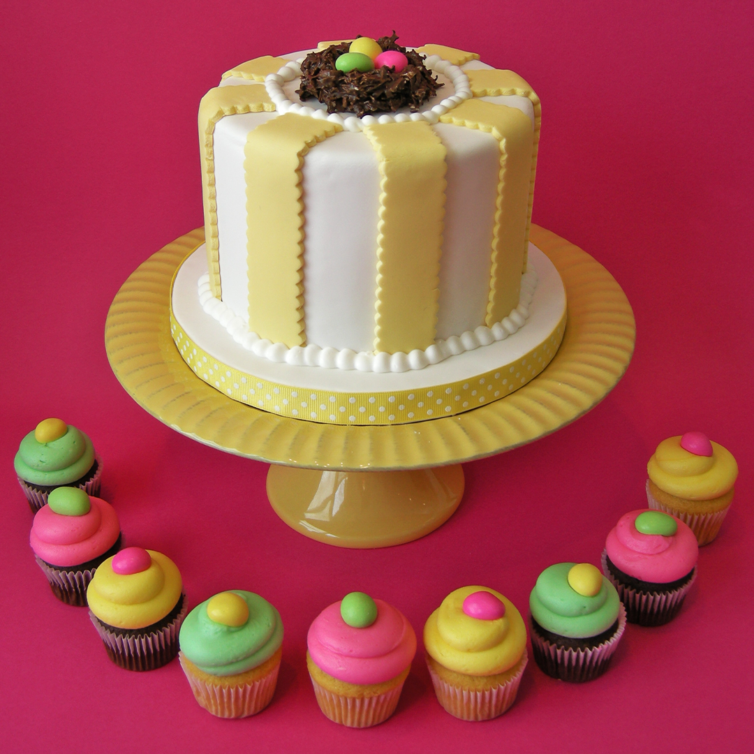 Spring Bird's Nest Cake