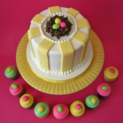 Spring Bird's Nest Cake