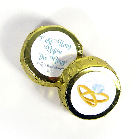 Foil-Wrapped Custom Dipped Oreos