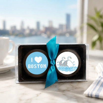 Iris Lee 2-pack-custom-logo-dipped-oreos lifestyle hero