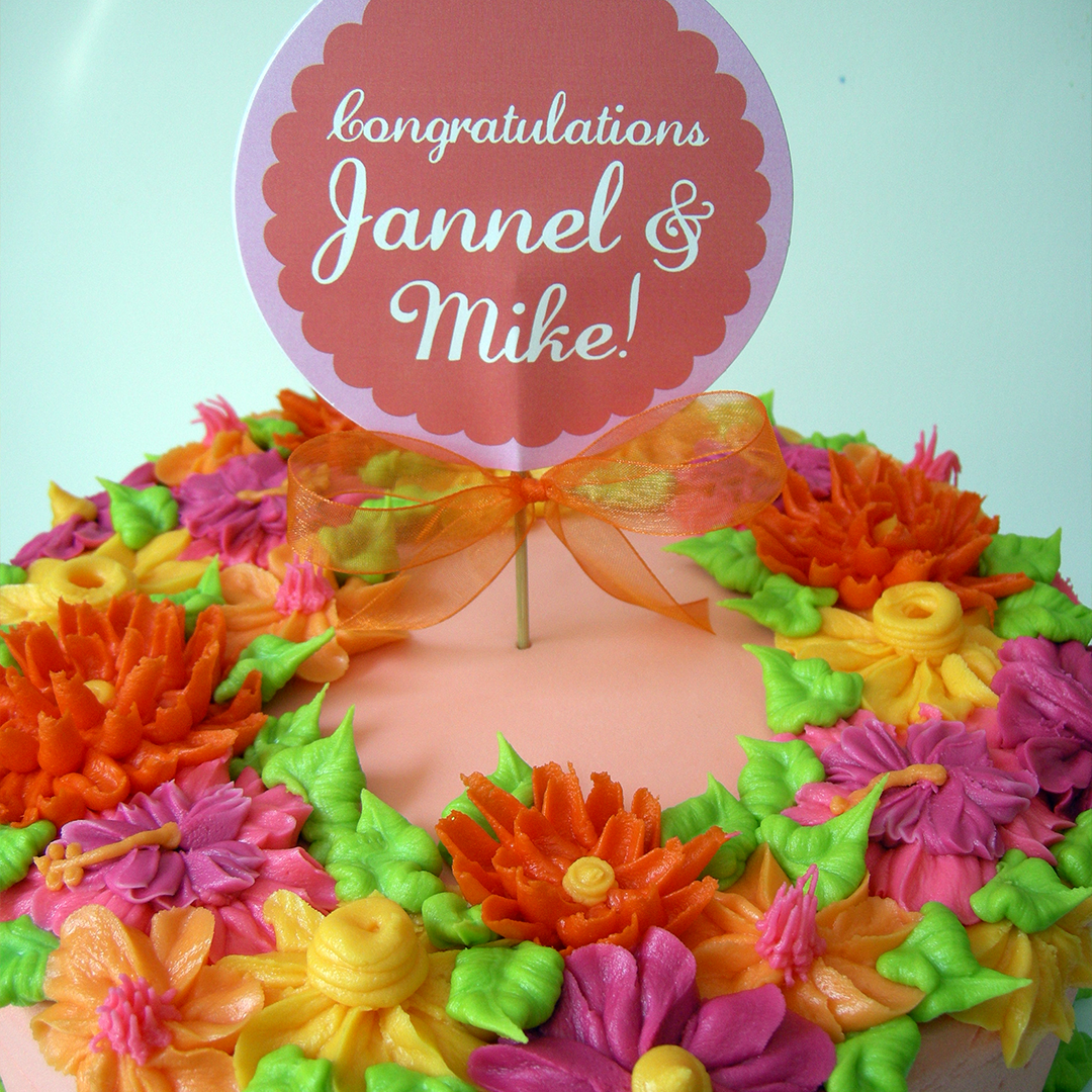 Sugar Garden Cake