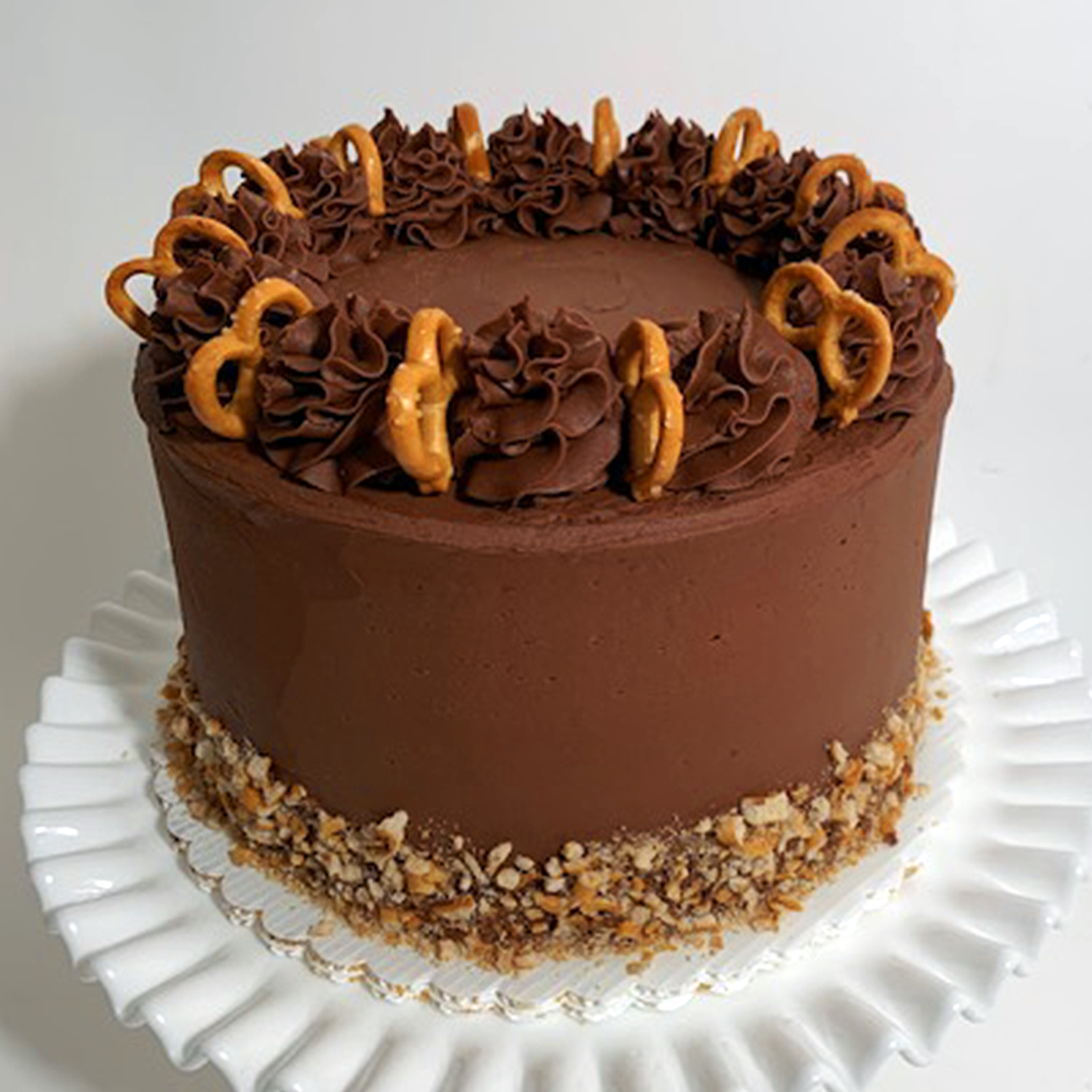 Chocolate Pretzel Cake