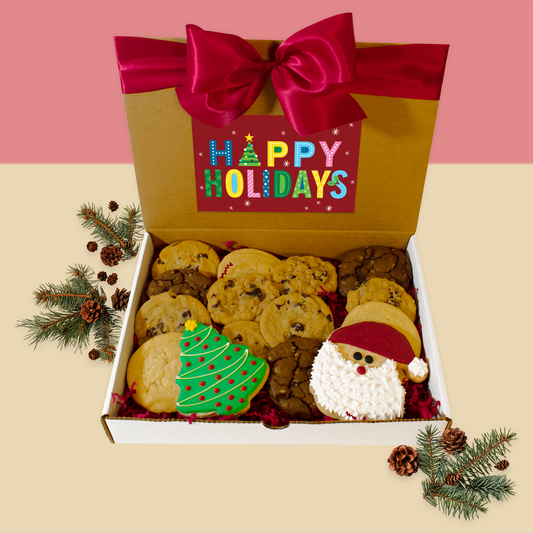 Christmas Cookies & Brownies Gift Box