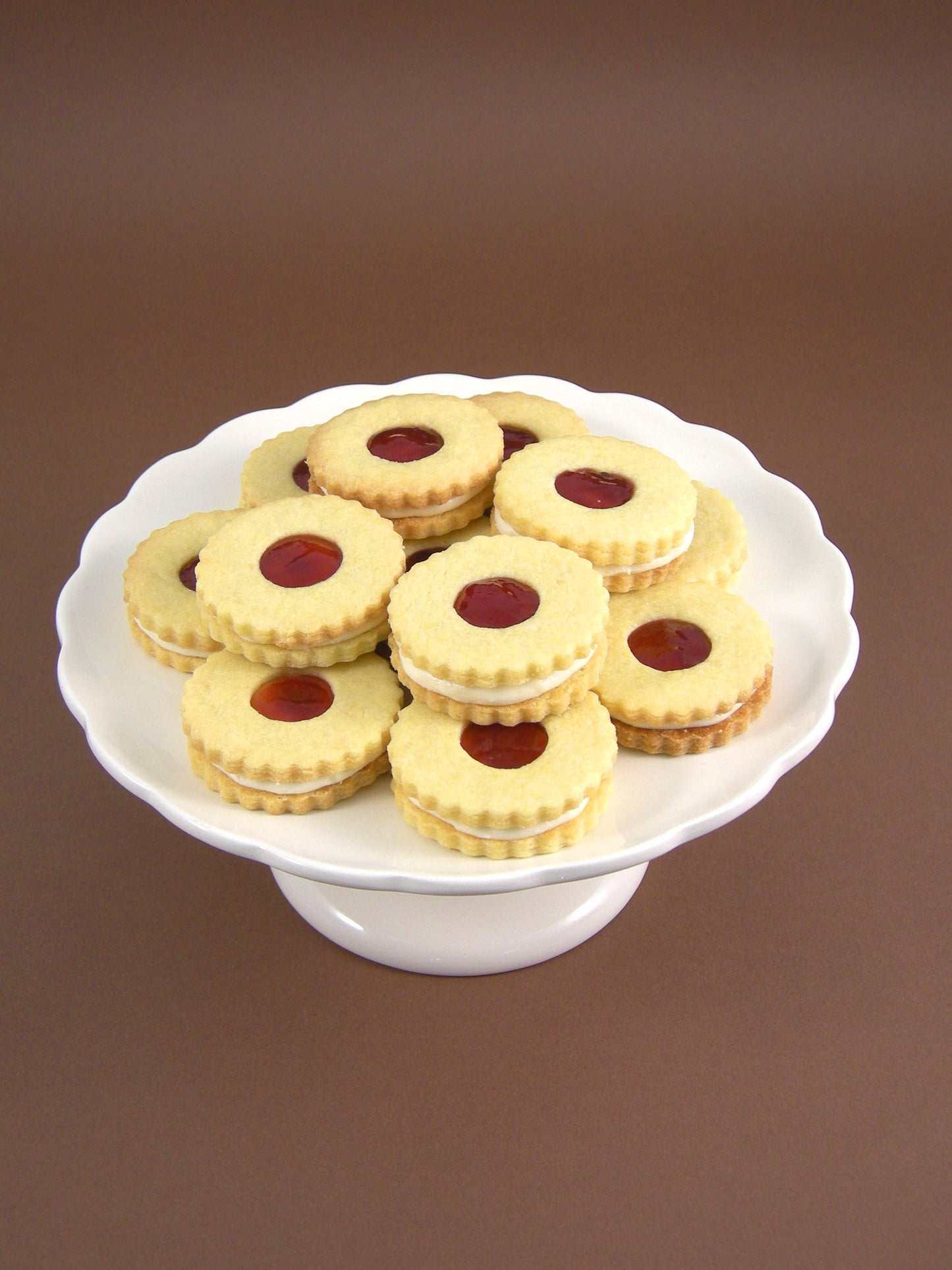 Shortbread Linzer Cookies