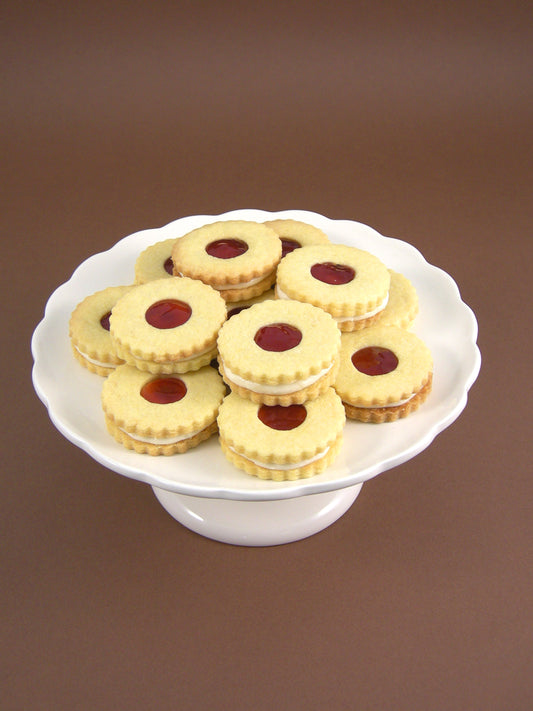 Shortbread Linzer Cookies