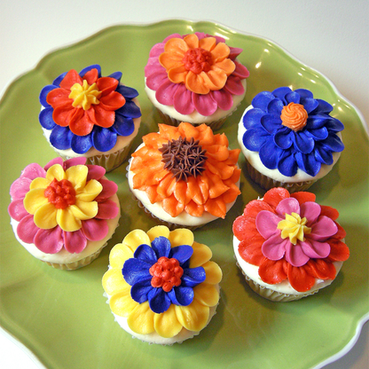 Floral Cupcake