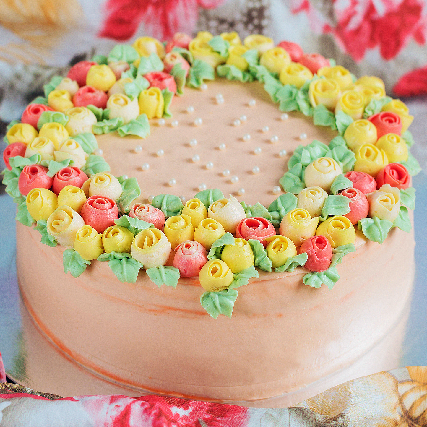Rosebud Cake