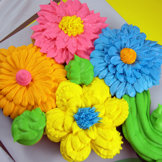 Flower Cupcake Cake