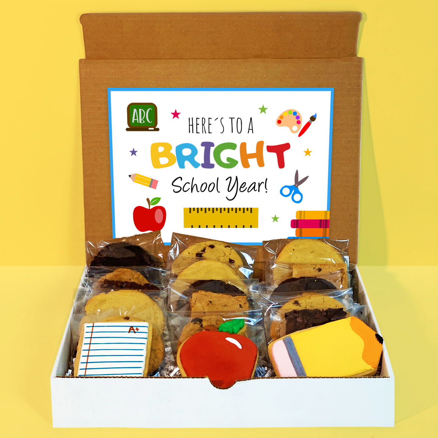 Back To School Cookie & Brownie Box