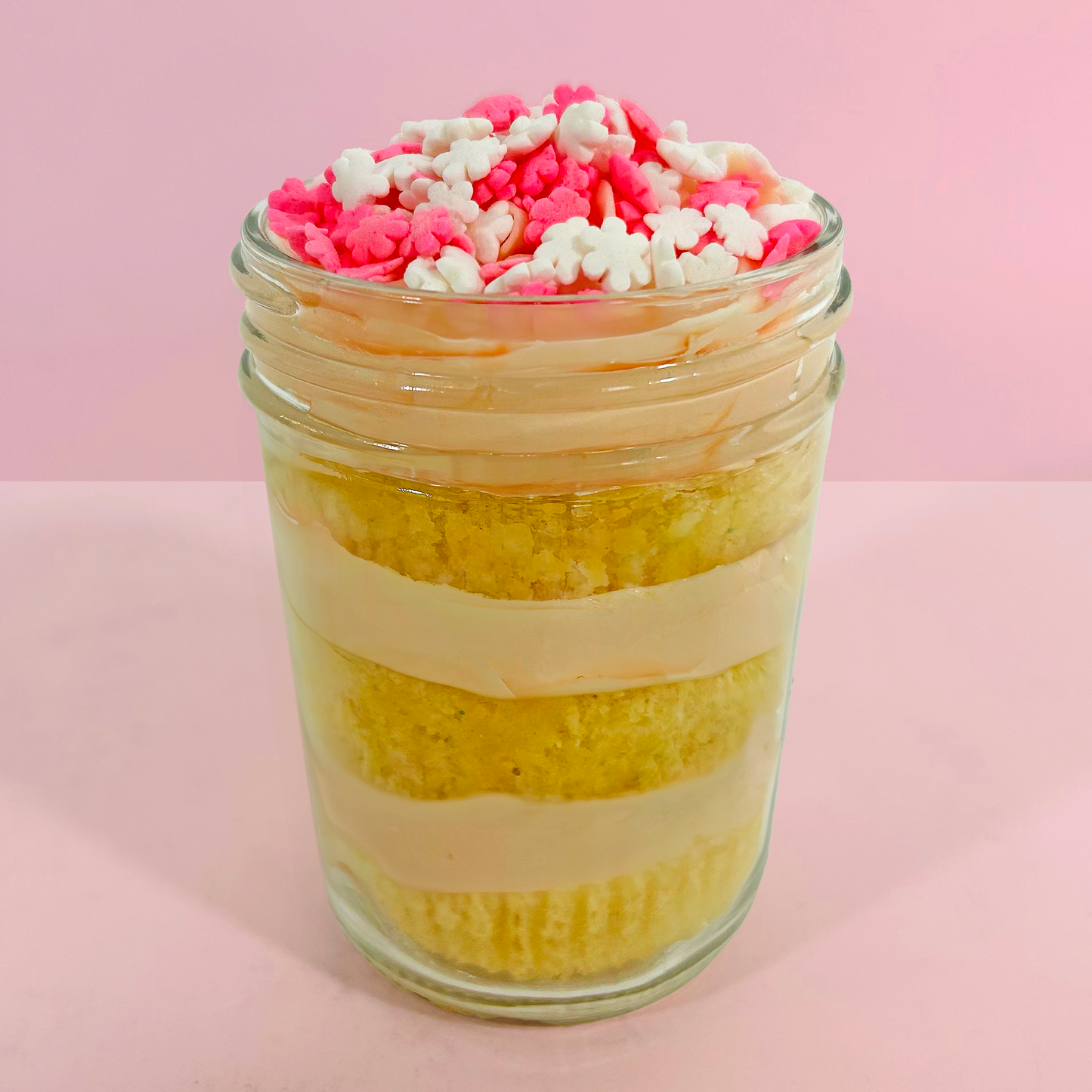Pretty In Pink Cupcake Jar