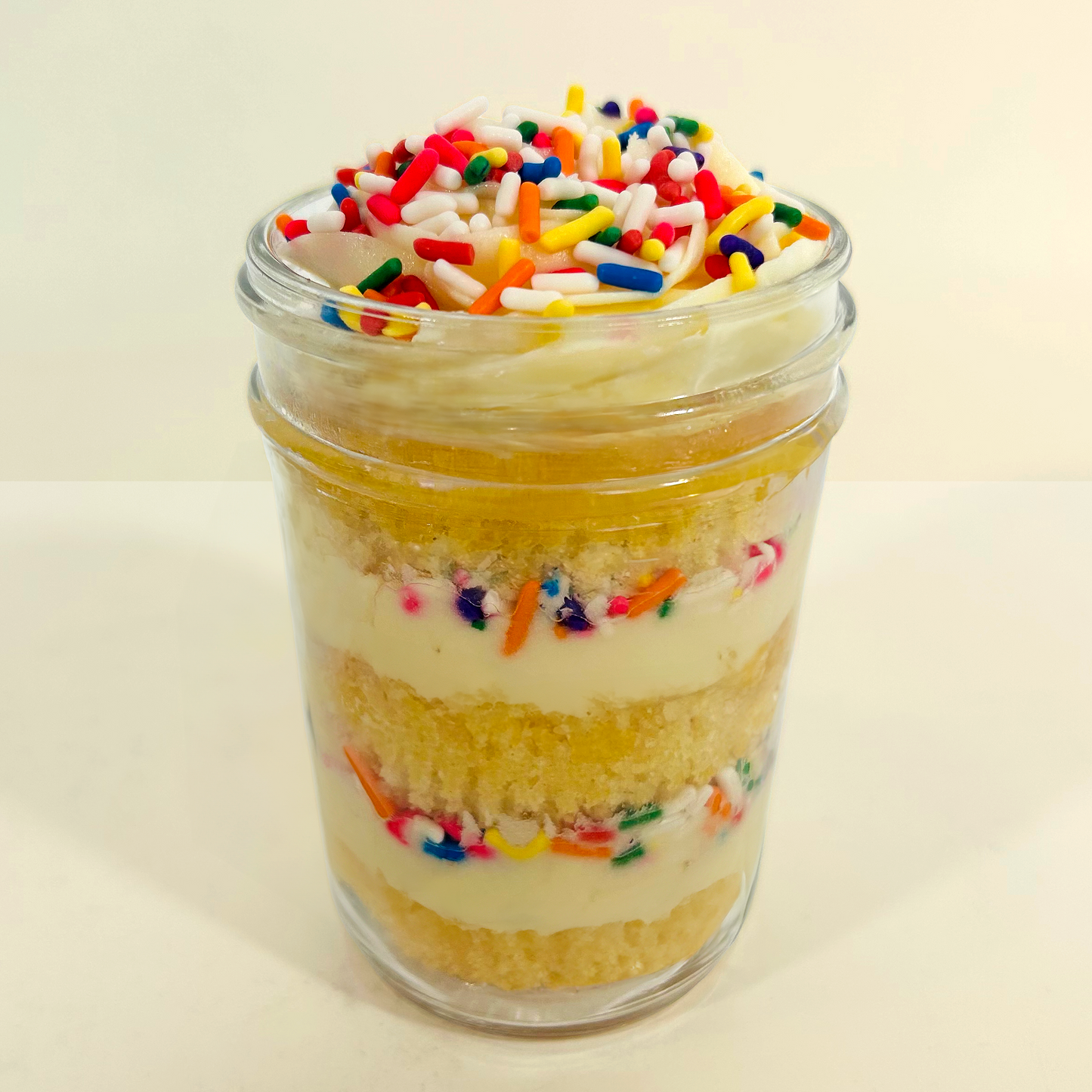 Vanilla Sprinkles Cupcake Jar
