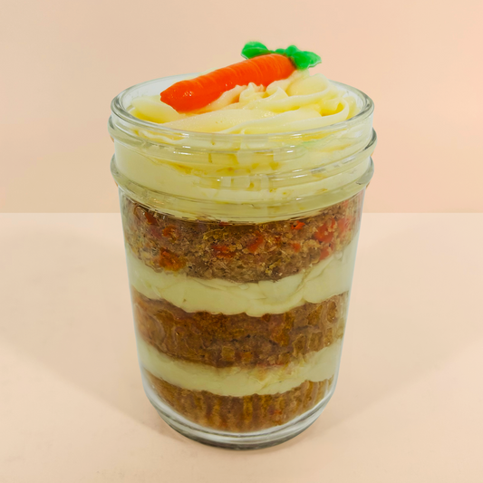 Carrot Cake Cupcake Jar