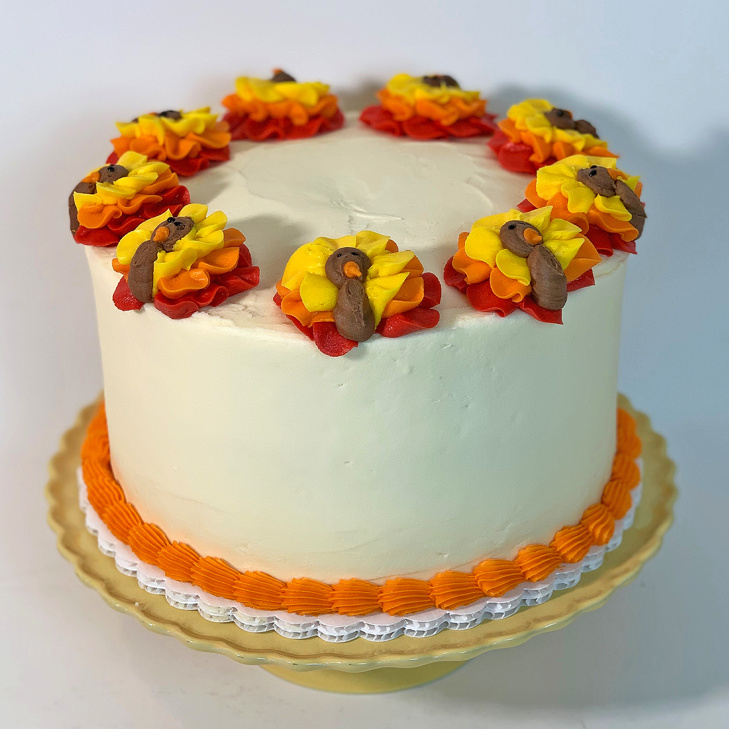 Harvest Turkey Cake