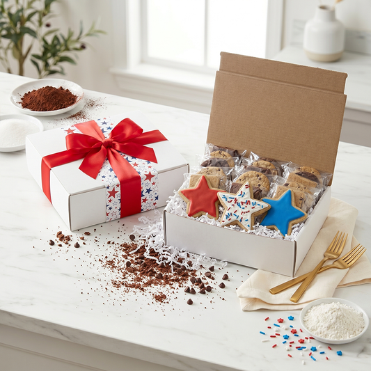 Star Spangled Brownie & Cookie Box