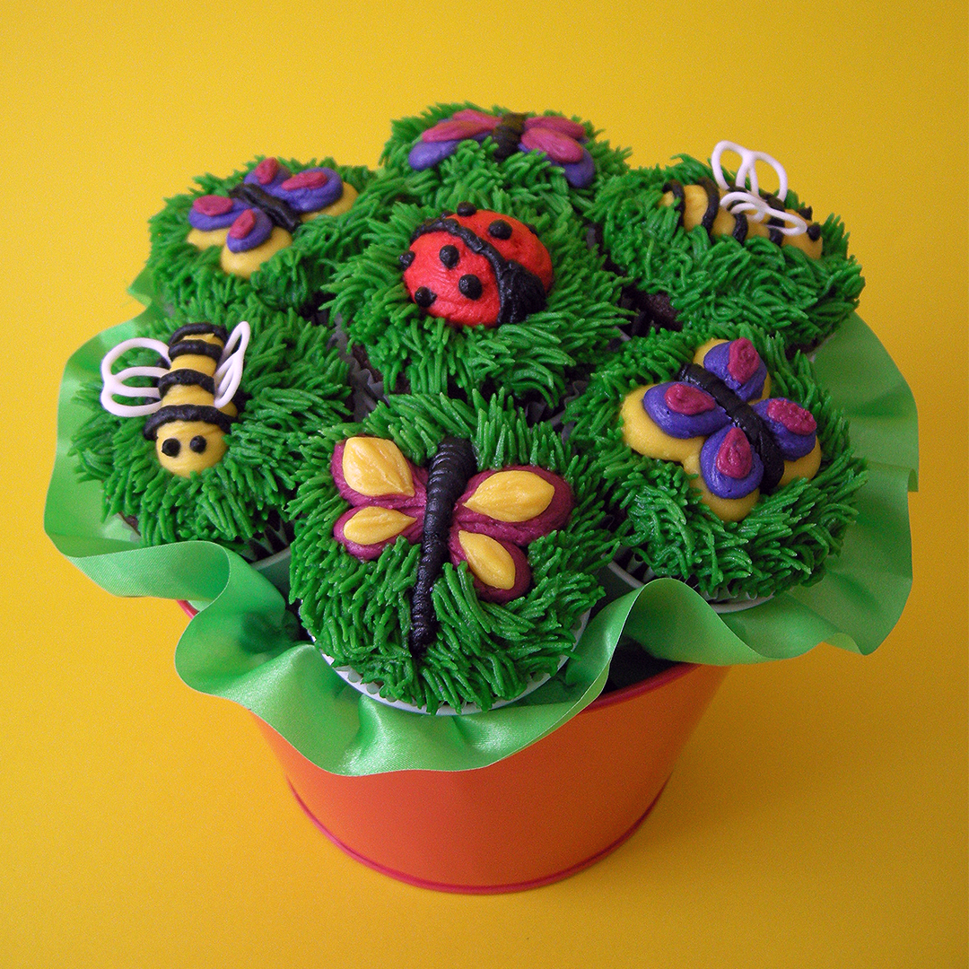 Spring Cupcake Bouquet