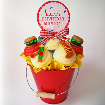 BBQ Cupcake Bouquet